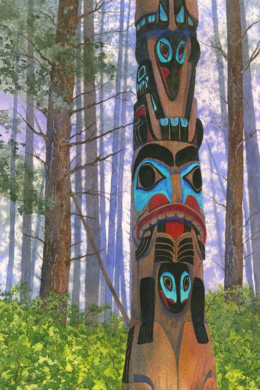 Sitka Totem